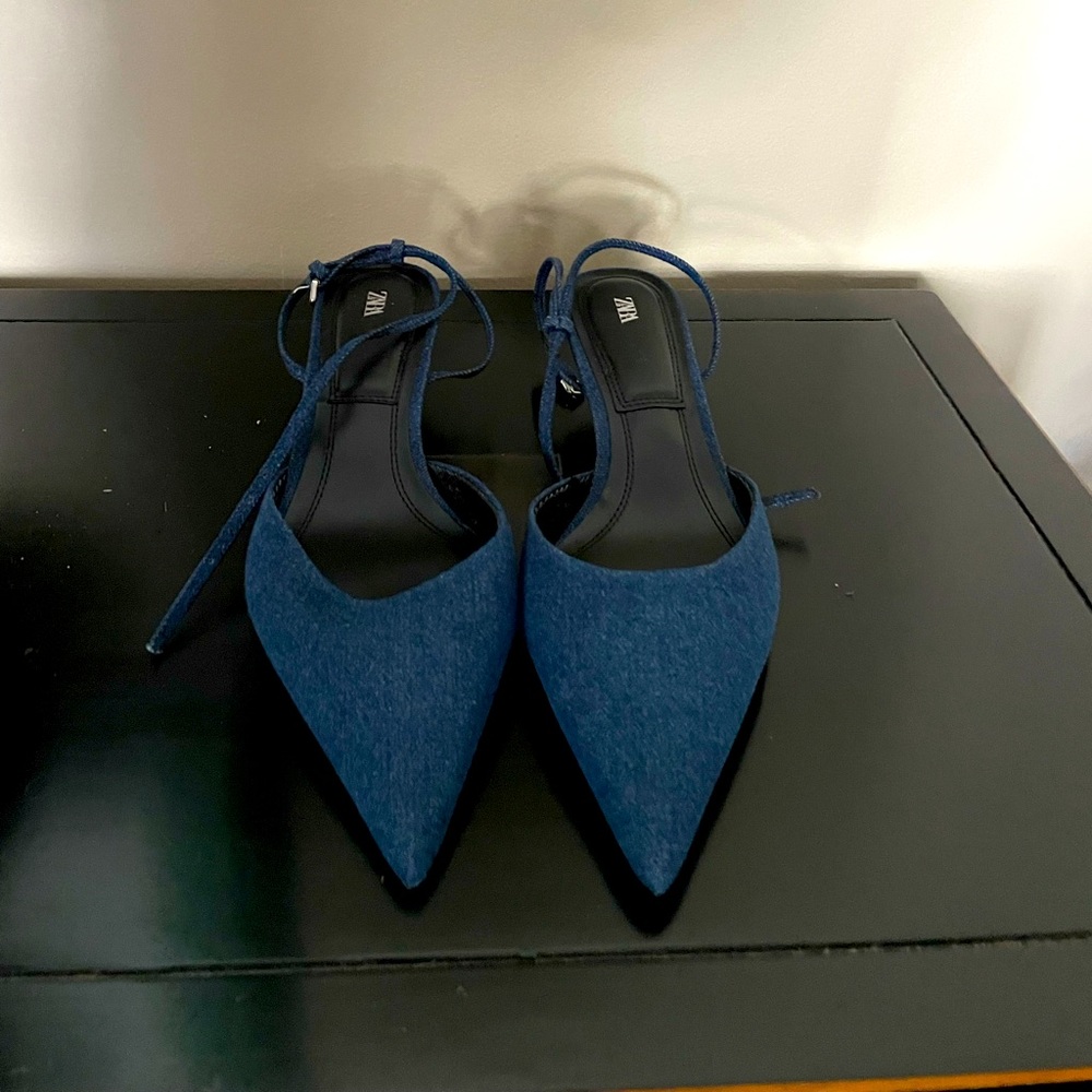 Zara Denim shoes new without tag - Picture 4 of 4